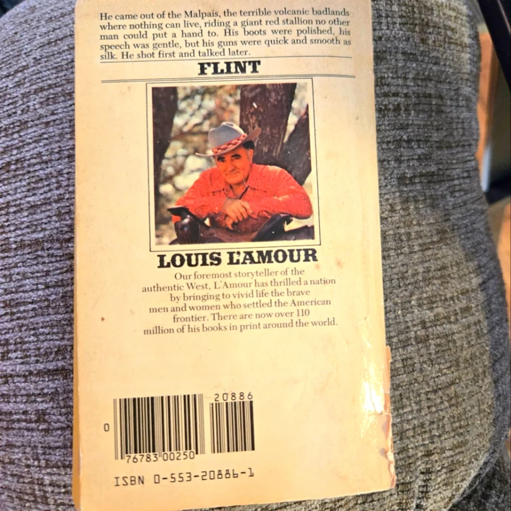 Louis L'Amour 'Flint' Paperback Book